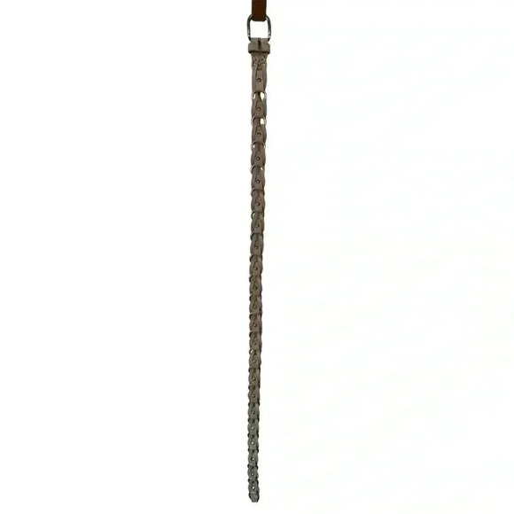 Isabel Marant Bali 100% Calf Leather Ivory Braided Women's Statement Belt Medium - Picture 11 of 11